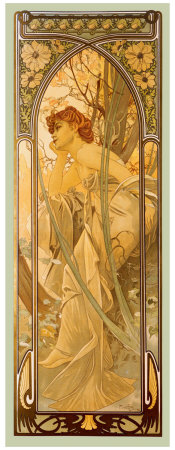 Reverie du Soir Alphonse Mucha